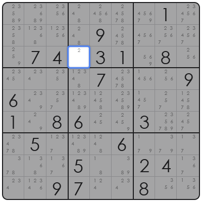 best strategy for sudoku